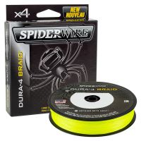 Spiderwire Splétaná Šňůra DURA4 300 m Yellow-Průměr 0,10 mm / Nosnost 9,1 kg