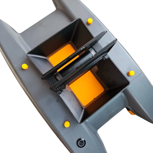 Bbpod rozšíření zásobníku hopper extender with cover for deeper spark - black