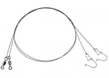 Mistrall Wolframové Lanko Pro Lov Dravců - 20 cm 2,5 kg