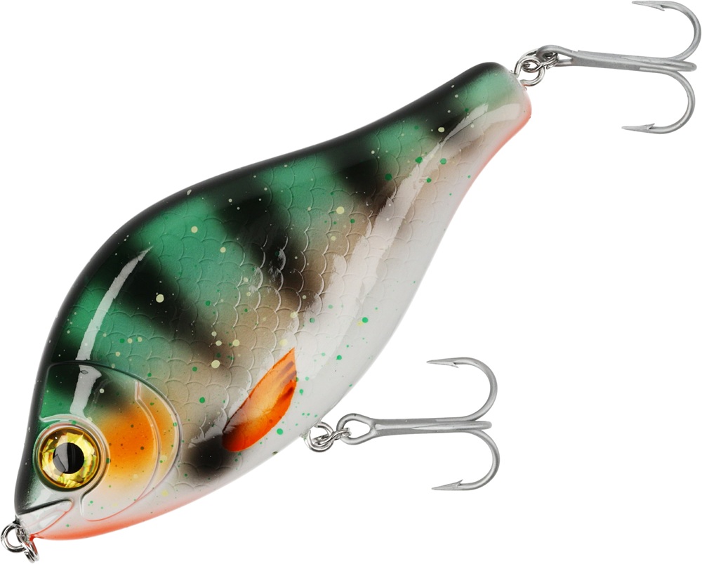 Mikado wobler mft jerk sinking perch - 7 cm 19 g