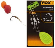 Fox Zarážky Edges Bait Bungs Clear 10 ks Fox Zarážky Edges Bait Bungs Clear 10 ks