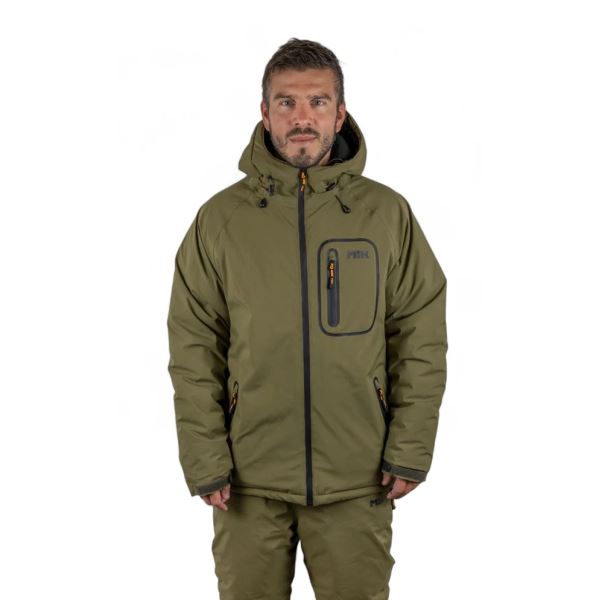 Mikbaits Zateplená Bunda Thermo Exclusive Zelená