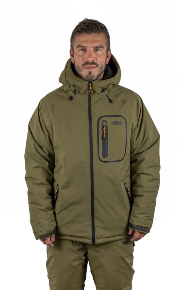 Mikbaits zateplená bunda thermo exclusive zelená - xxxl