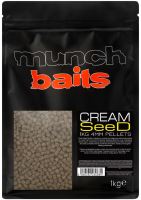 Munch Baits Pelety Cream Seed Pellet - 1 kg 4 mm