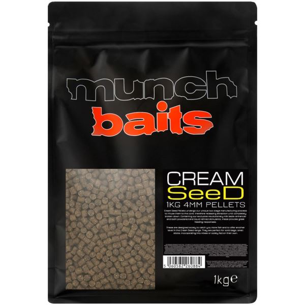 Munch Baits Pelety Cream Seed Pellet