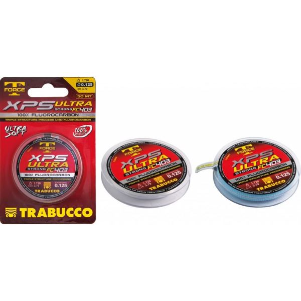 Trabucco Vlasec T Force XPS Ultra Strong FC403 Fluorocarbon 50 m