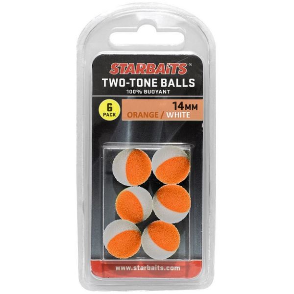 Starbaits Plovoucí Kuličky Two Tones Balls 6 ks