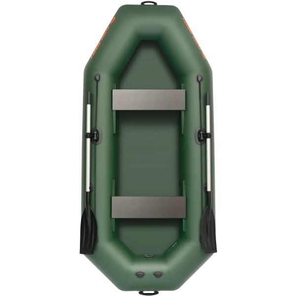 Kolibri Nafukovací Člun K-260TA Zelený 260 cm Vysokotlaká Podlaha Air-deck + Držák Motoru