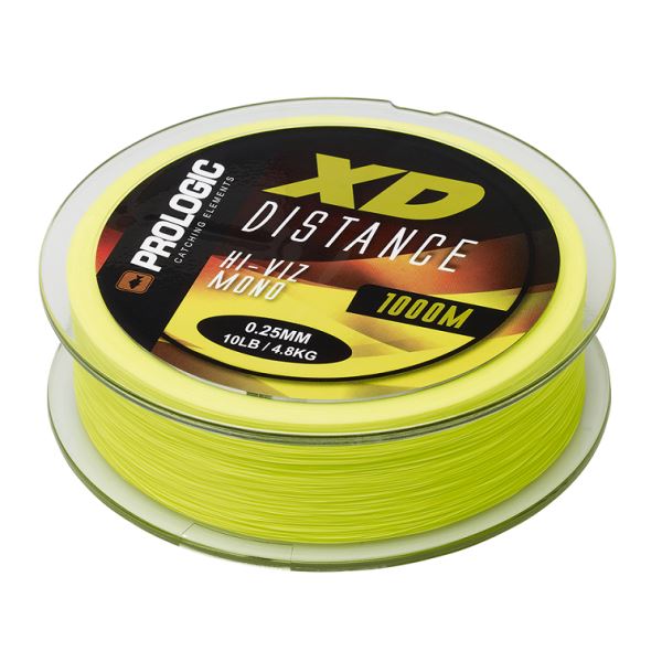 Prologic Vlasec XD Distance Mono Hi Viz Yellow 1000 m