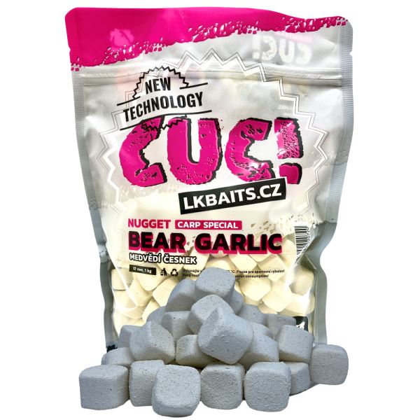 LK Baits CUC Nugget Carp Garlic Bear 1 kg