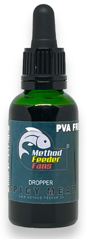 Levně Method feeder fans esence dropper method 30 ml - spice meat