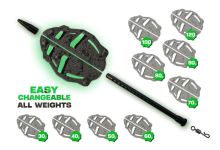 Zfish Sada Method Feeder Spider Medium Set 50+60 g + Formička (4)