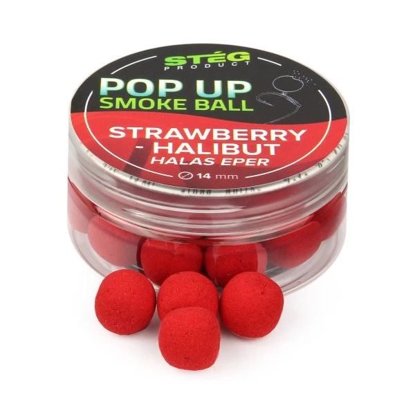 Stég Plovoucí Boilie Pop Up Smoke Ball 25 g 14 mm