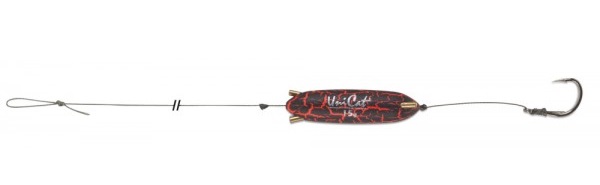 Uni cat návazec power rattle s hook rig 150 cm-velikost háčku 10/0 / nosnost 118 kg