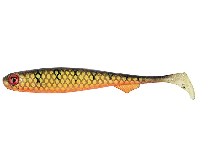 Levně Fox rage gumová nástraha slick shad natural perch - 11 cm