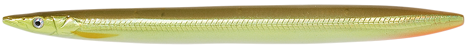 Savage gear gumová nástraha 3d line thru sandeel sinking motor oil - 12,5 cm 19 g