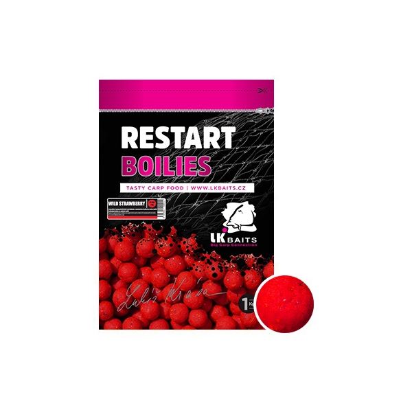 LK Baits Boilie ReStart Wild Strawberry