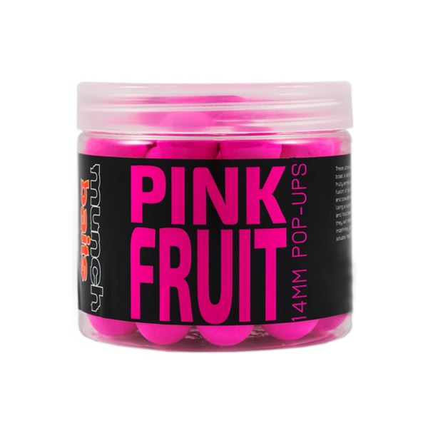 Munch Baits Plovoucí Boilies Pop-Ups Pink Fruit 200 ml