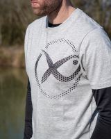Matrix Tričko Large Mesh Logo T-Shirt Grey (2)