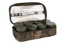 Fox Pouzdro Camolite 12 Pot Hookbait Case (2)