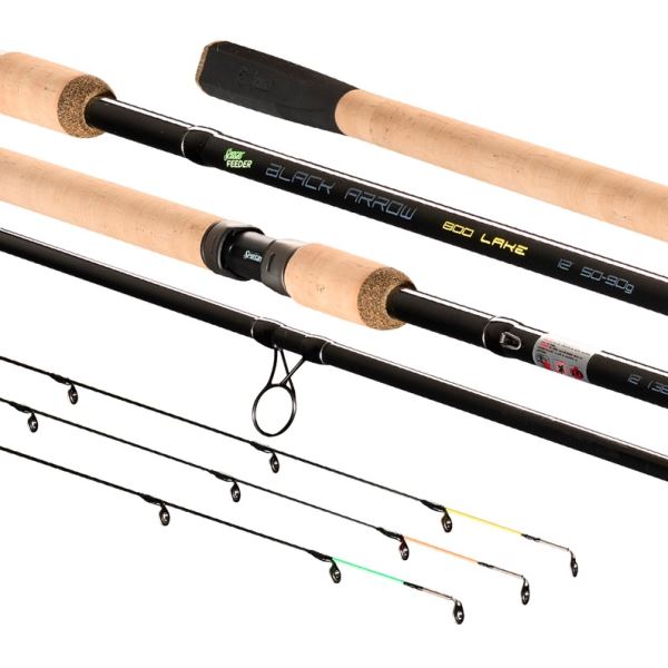 Sensas Prut Black Arrow Feeder 800 Lake 3,6 m 50-90 g 2+3 Díly