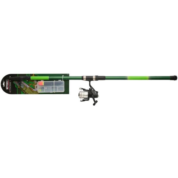 Mitchell Prut Target II Pike T350 Combo Heavy 3,5 m 30-100g s Navijákem a Krabička Nástrah