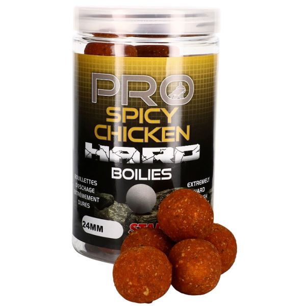 Starbaits Boilie Pro Spicy Chicken Hard 200 g
