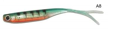 Zfish gumová nástraha swallow tail a8 5 ks 7,5 cm