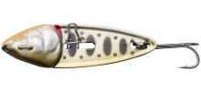 Savage Gear Třpytka Switch Blade Minnow Green Silver Ayu (1)