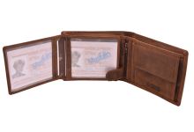 Mercucio Peněženka Světlehnědá Vzor 3 Kapr Lysec (3)