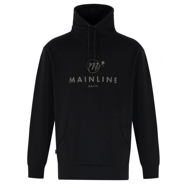 Mainline Mikina Carp Snoodie Black Edition Black