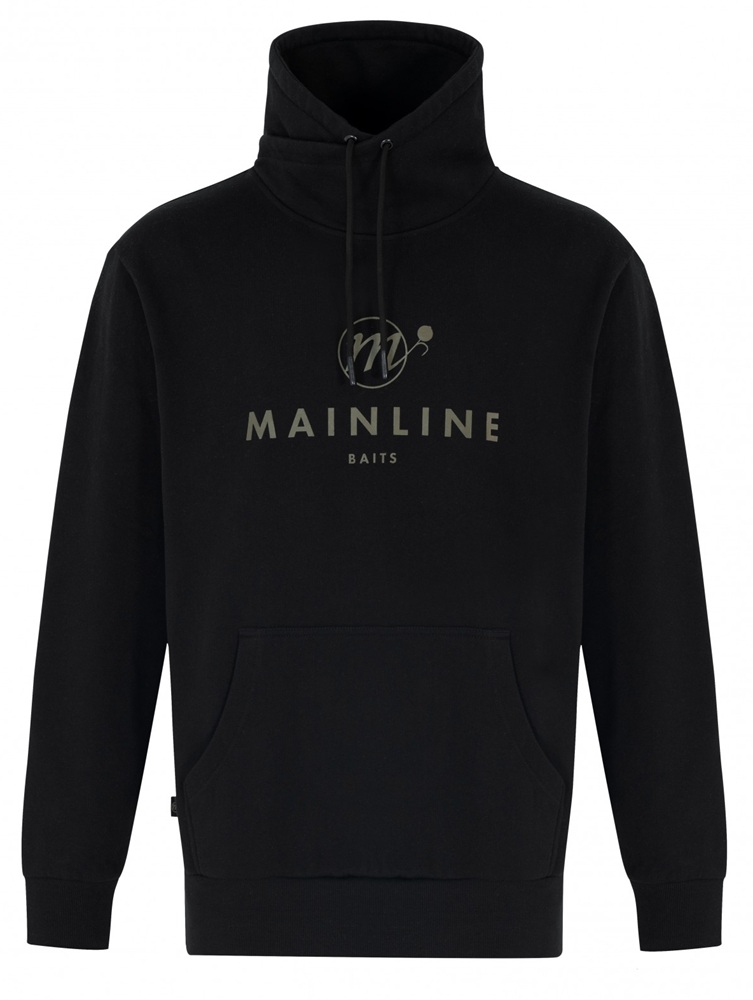 Mainline mikina carp snoodie black edition black - s