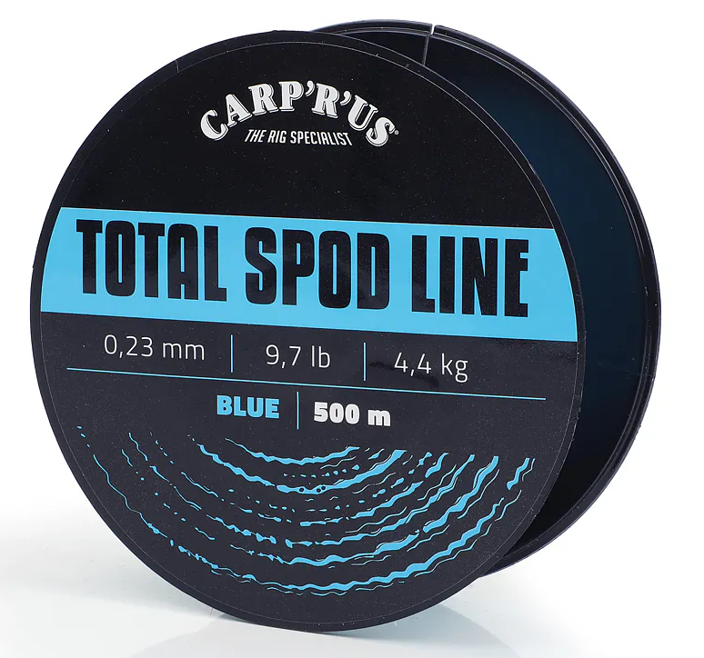 Levně Carp´r´us vlasec total spod line blue 500 m - 0,23 mm 4,4 kg