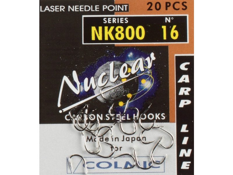 Colmic háček nuclear nk800 20ks - velikost 6