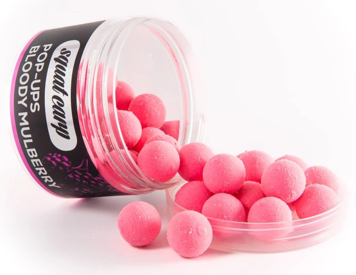 Levně Squat carp plovoucí boilies pop-up bloody mulberry 60 g - 16 mm