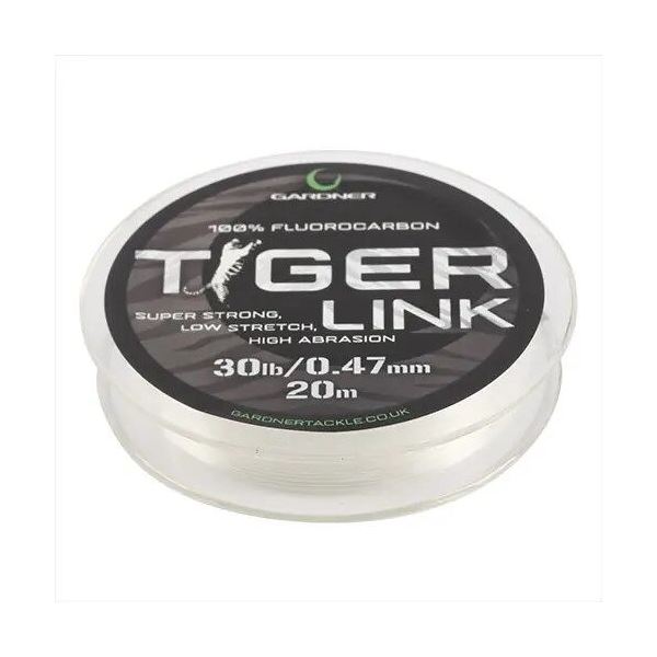 Gardner Fluorocarbonový Vlasec Tiger Link 20 m