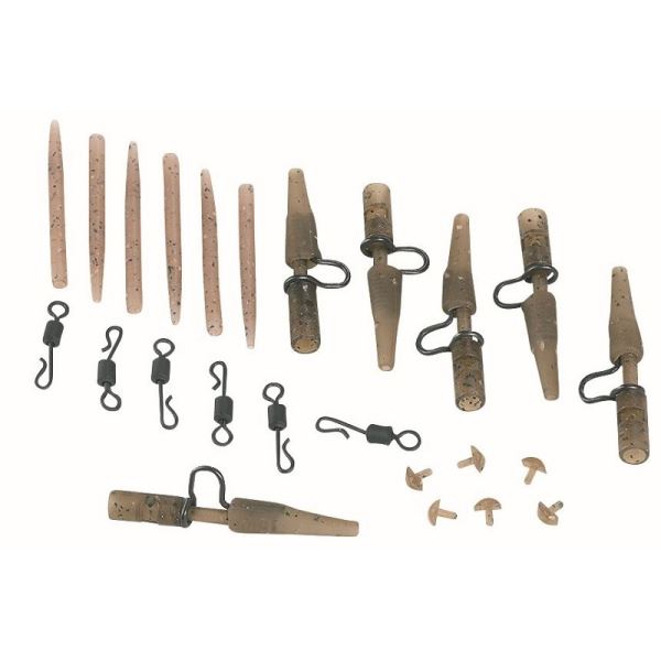 Extra Carp Závěsky Camou Heavy Lead Clip Set