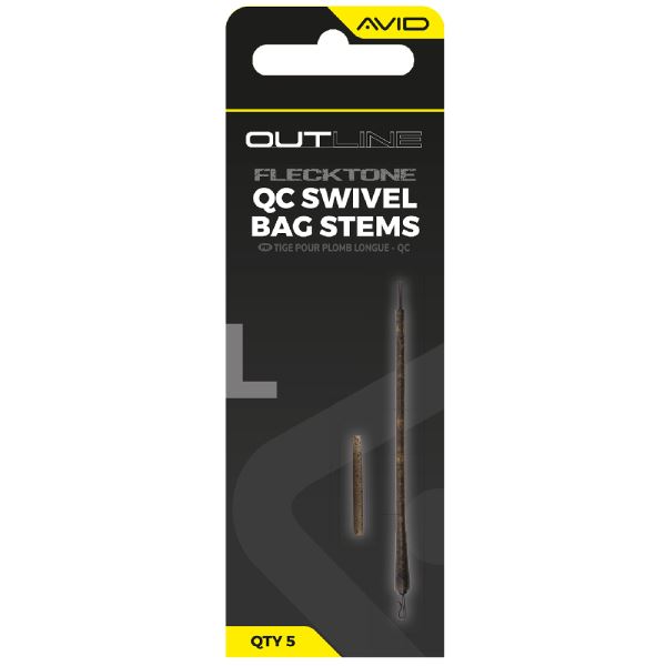 Avid Carp Montáž Outline FleckTone QC Swivel Bag Stems
