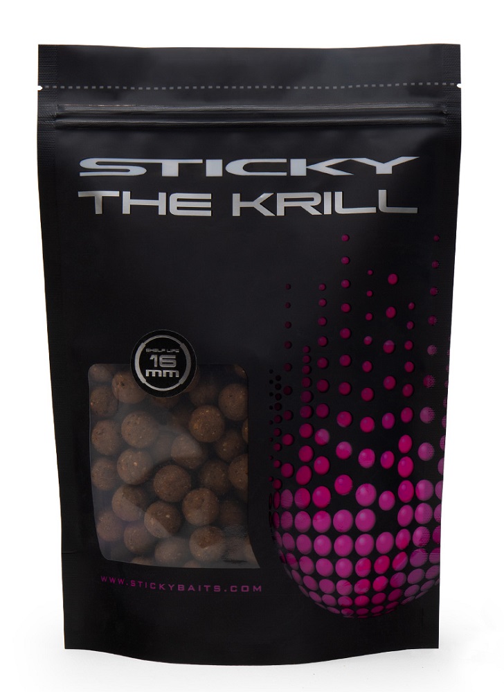 Levně Sticky baits boilie the krill shelf life - 1 kg 12 mm