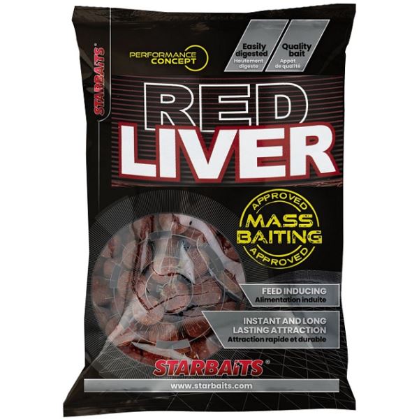 Starbaits Boilie Red Liver Mass Baiting 3 kg