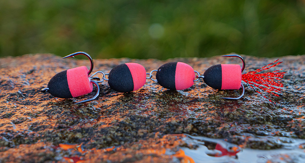 Redbass mandula black/red - x 90 mm 3,5 g