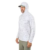 Grundéns Triko Tough Sun Masked Hoodie Squal Camo (4)