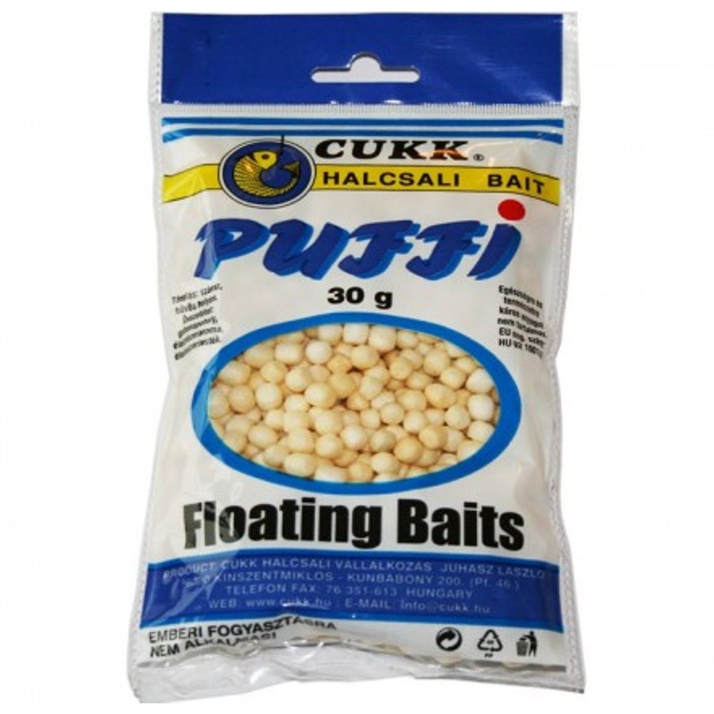 Levně Cukk puffi mini 30g 6mm - 10mm-natural