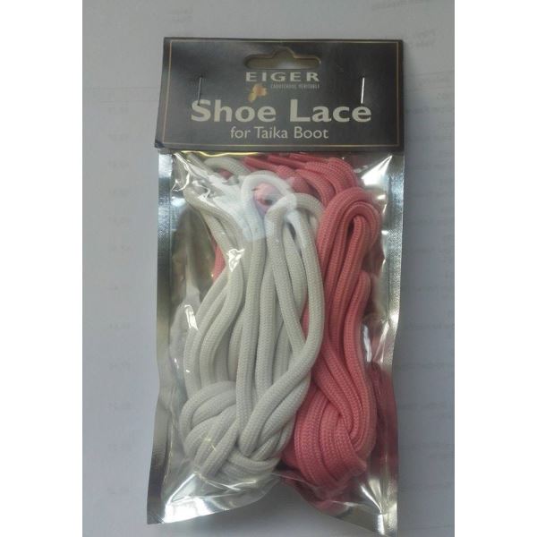 Eiger Tkaničky Shoe Lace F Taika Boot White Pink