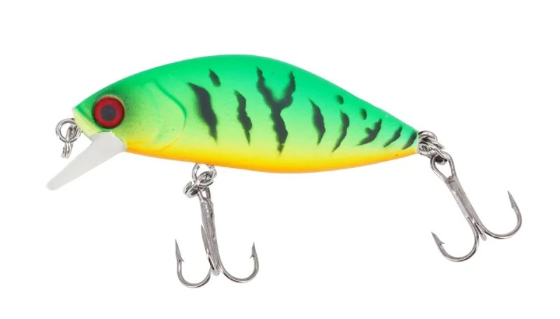 Spro wobler power catcher flatter sinking matte fire tiger 4,5 cm 4,3 g