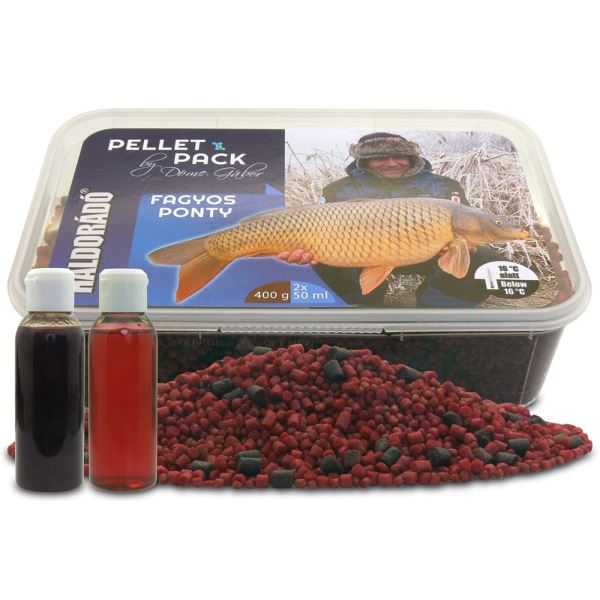 Haldorádó Pelety Pellet Pack By Döme Gábor 400 g + 50 ml Aroma