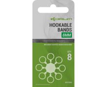 Korum Kroužky Smokescreen Hookable Bands (4)