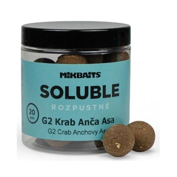 Mikbaits Rozpustné Boilie Soluble G2 Krab Ančovička Asa 250 ml