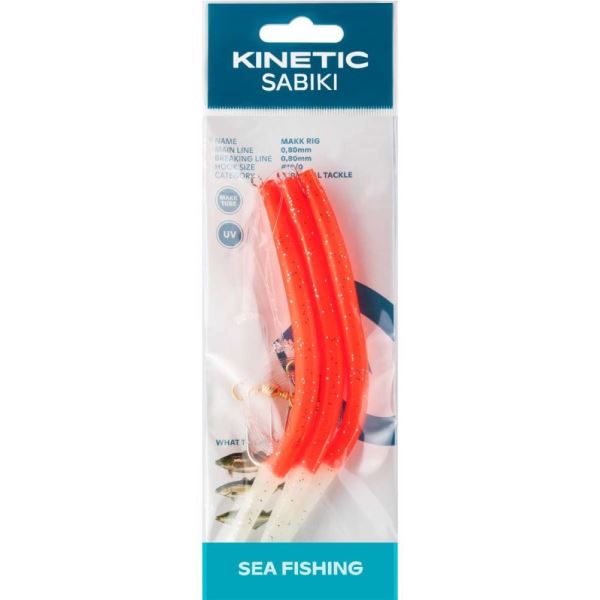 Kinetic Návazec Sabiki Makk White Pearl Glitter 150 cm