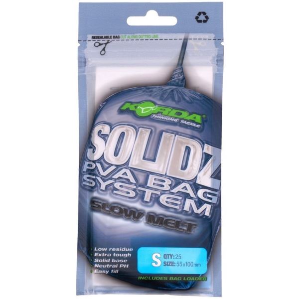 Korda PVA Sáček Solidz Slow Melt PVA Bags